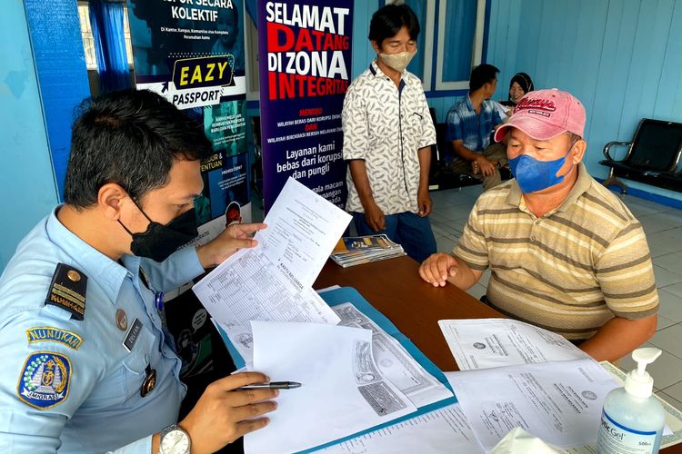 Gedung Kantor Imigrasi Pagar Alam yang modern
